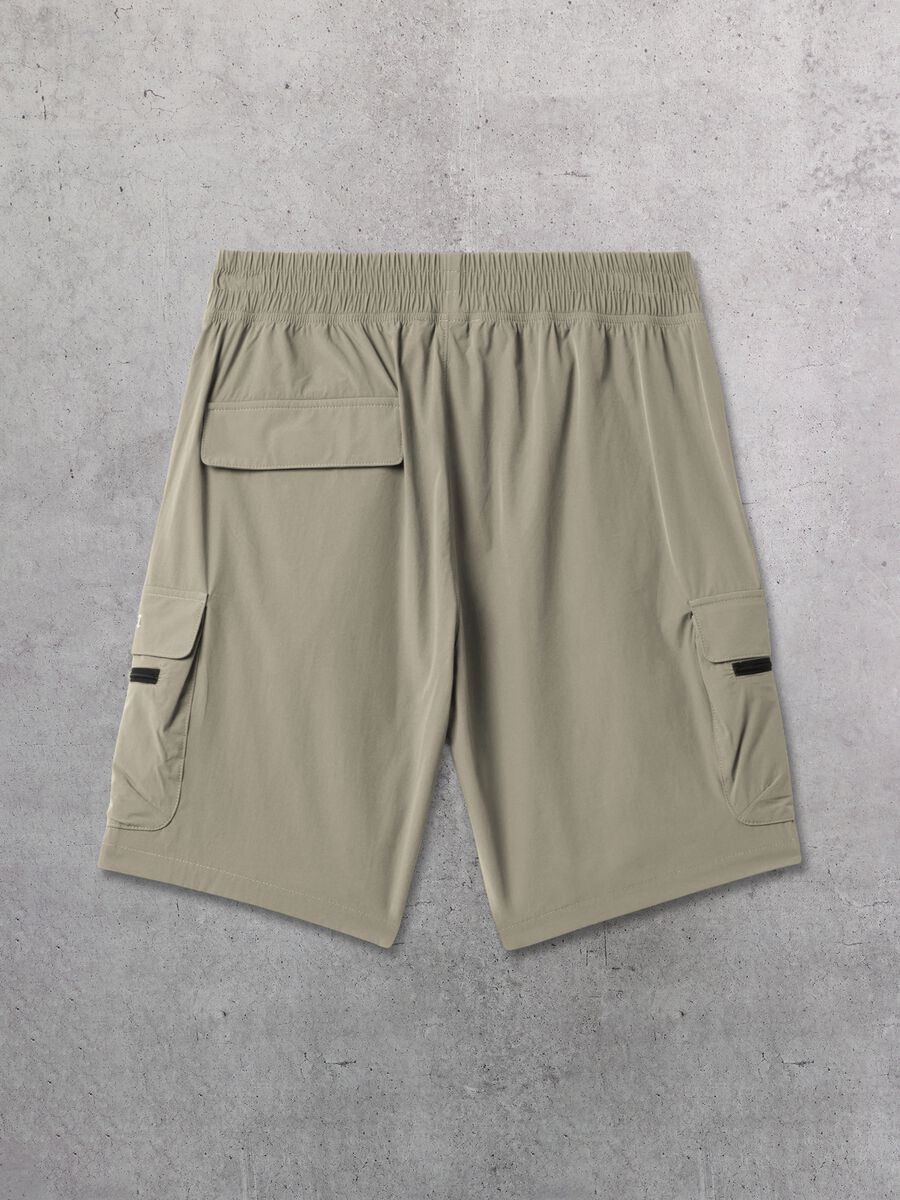 Kombat Active Cargo Shorts Military Green_5