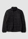 Schwarze Ultralight Steppjacke, Regular Fit, mit Reissverschluss_4