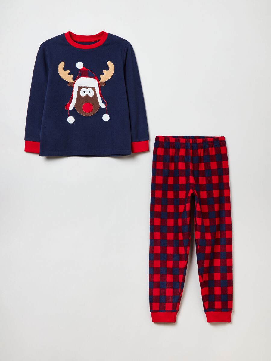 Pijamas de tejido polar de Niño