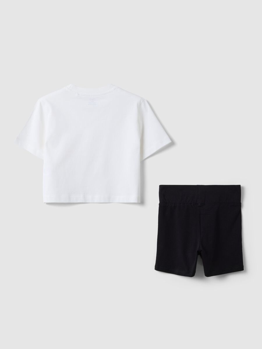 Multicolour pure cotton regular fit set for girls_1