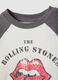 T-shirt multicolorida de puro algod&atilde;o com ajuste regular e estampado Rolling Stones_5