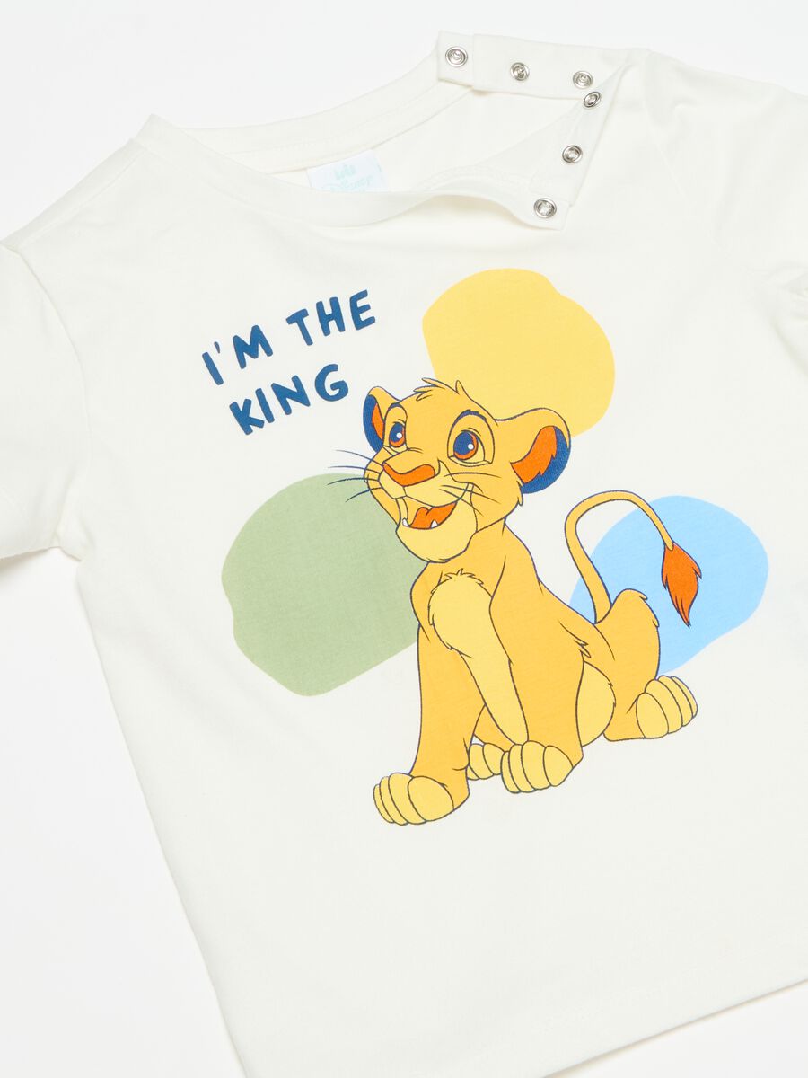 Cotton jogging set with The Lion King print_2