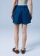ALTAVIA SAILING blue cargo shorts in pure cotton with elasticated waistband_2