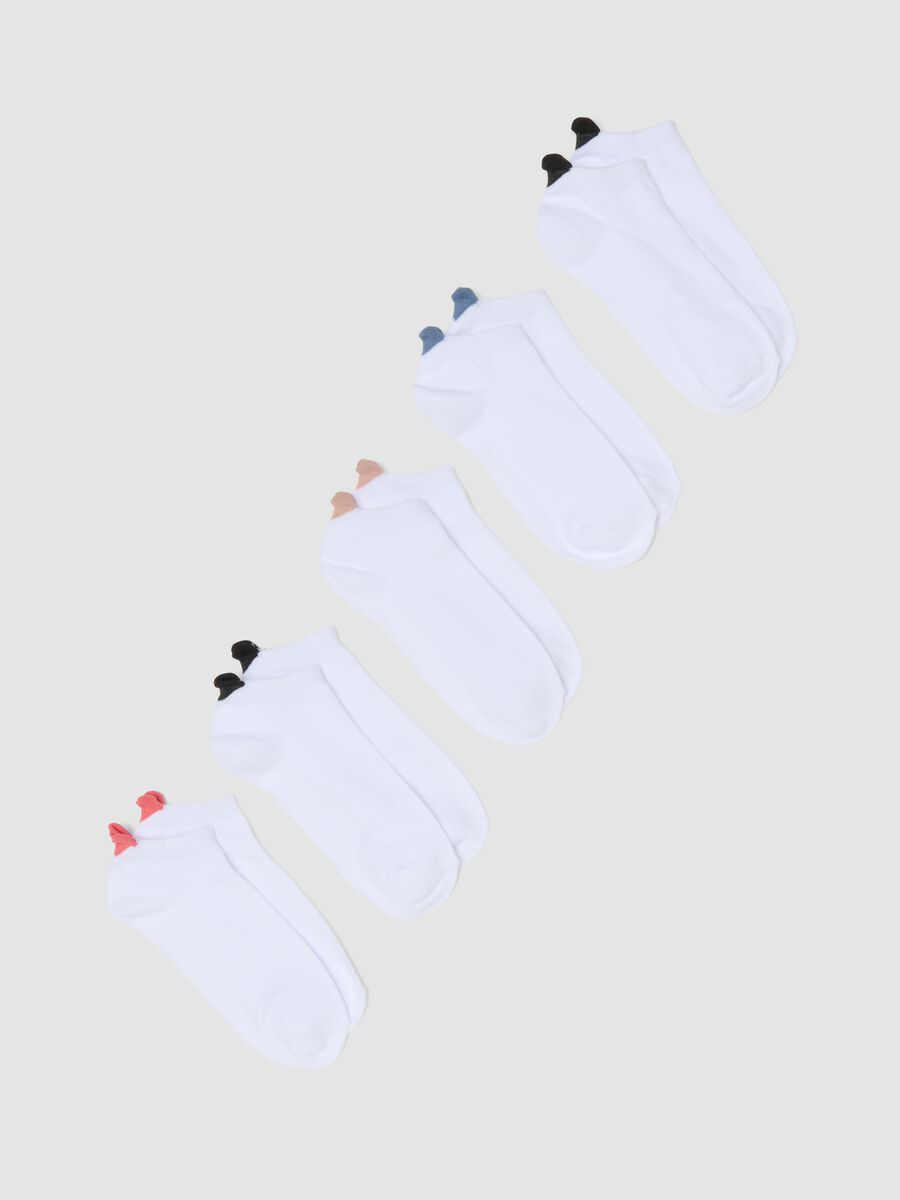 5-pack of white organic cotton socks_0