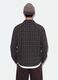 Multicolour pure cotton check shirt, oversized fit_2