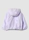 Violette wattierte Jacke mit Kapuze und Reissverschluss, Regular Fit f&uuml;r Baby-M&auml;dchen_1