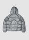 Nylon Ripstop Hooded Puffer Jacket in Grey_6