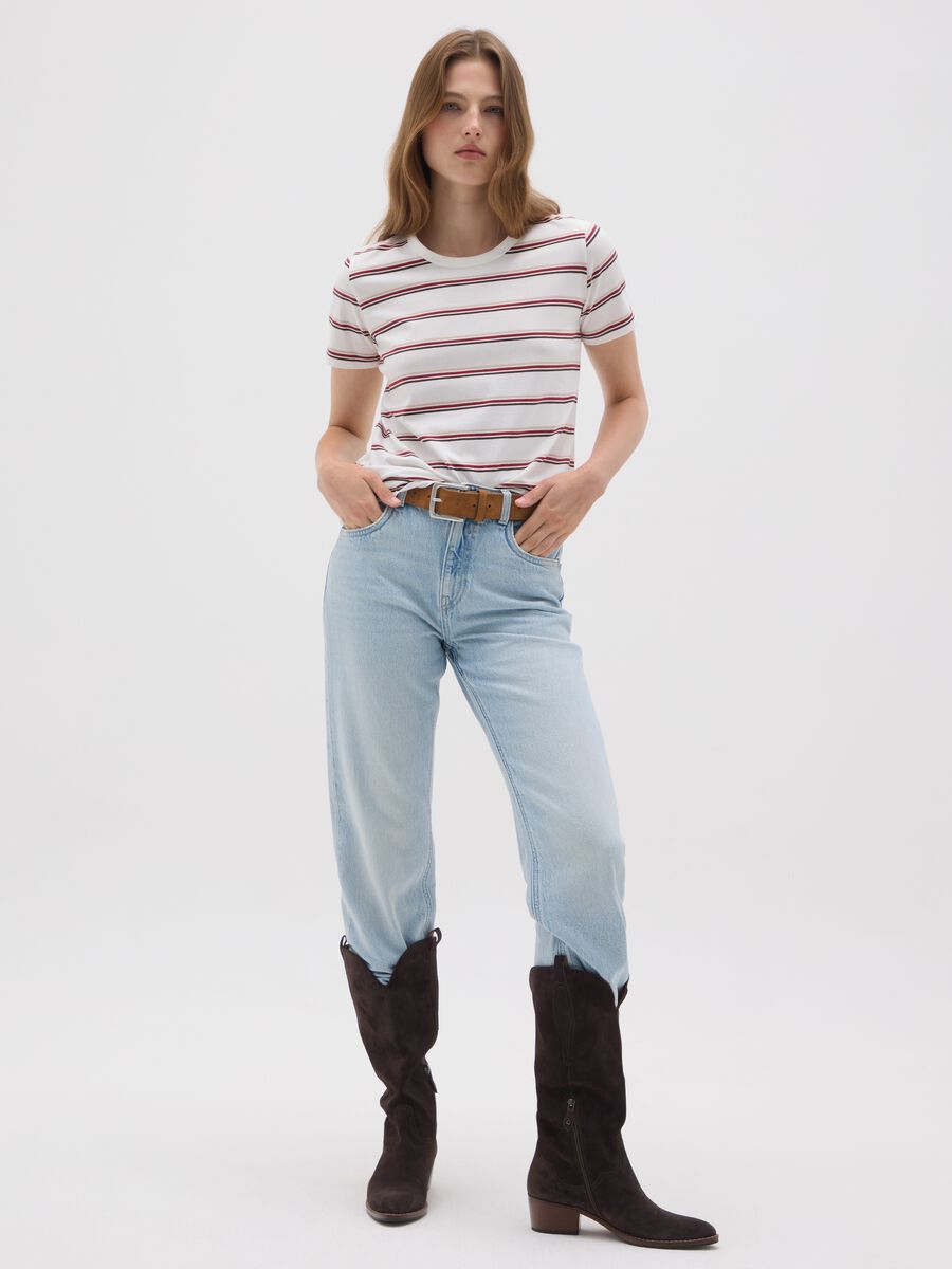 Women's Multicolour Pure Cotton T-Shirt_1