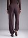 Brown stretch viscose joggers_2