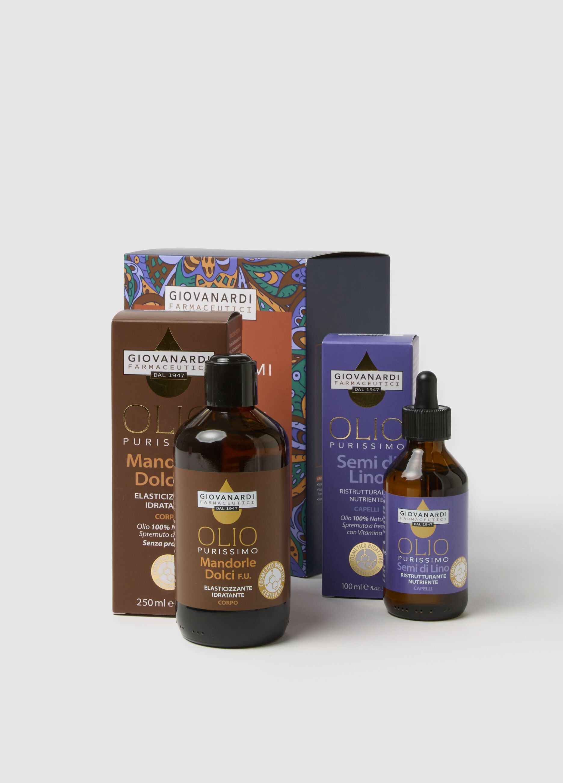 Conjunto de presente para tratamento de corpo e cabelo