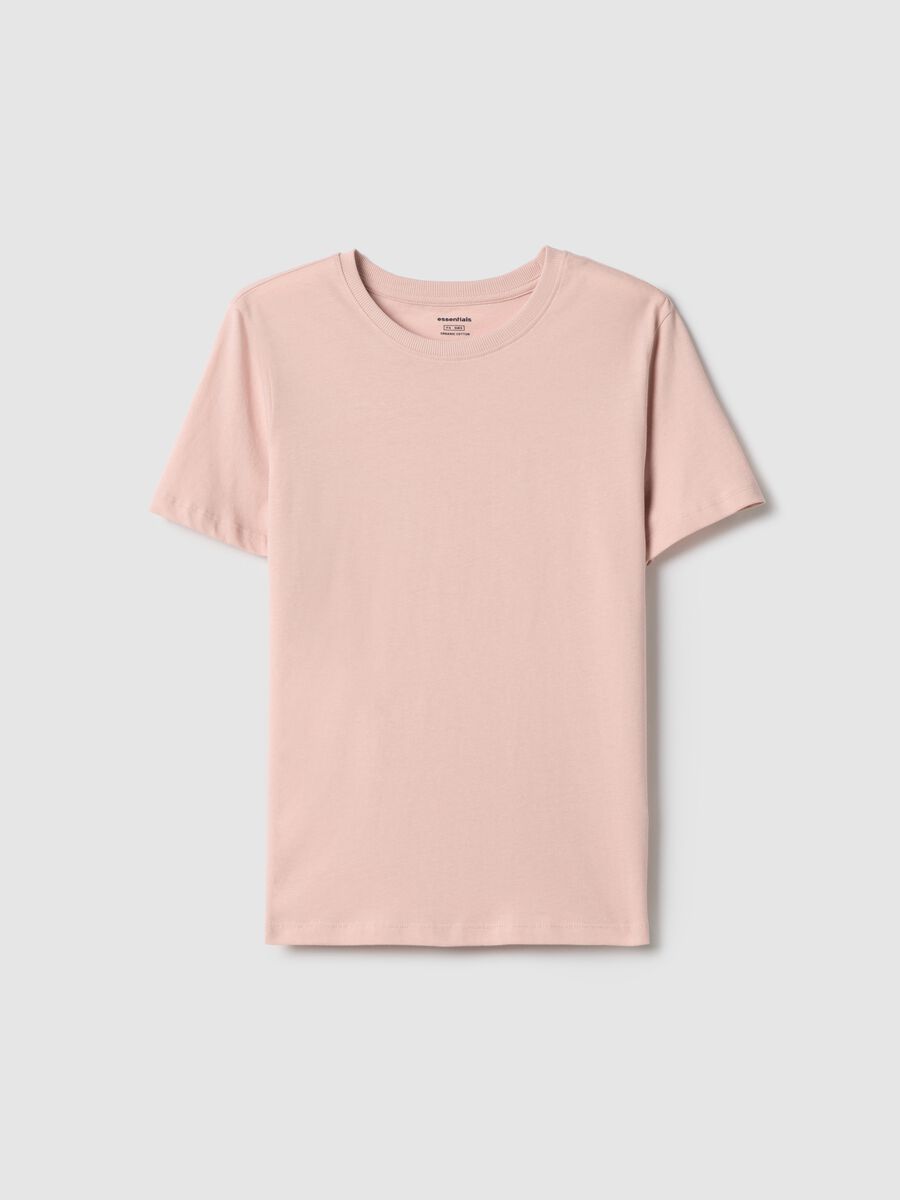 Pink Pure Cotton Regular Fit T-shirt_4