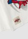 White pure cotton Marvel Spider-Man crew-neck T-shirt_2
