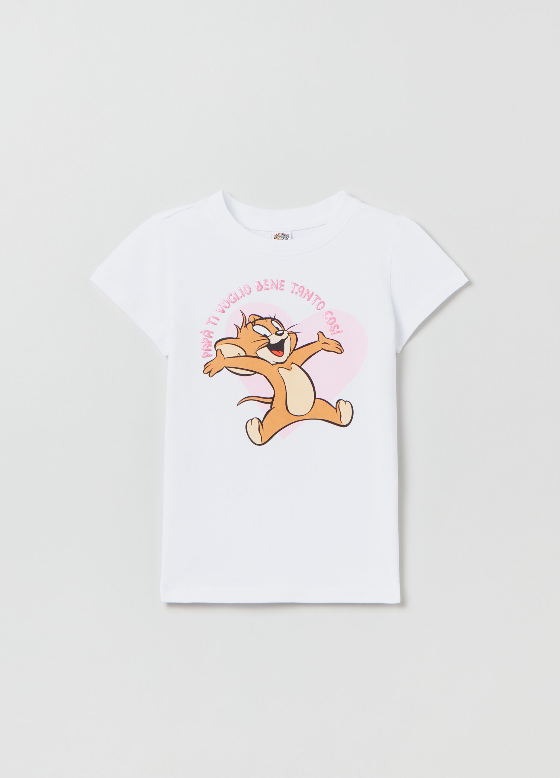 T-shirt with Tom & Jerry print
