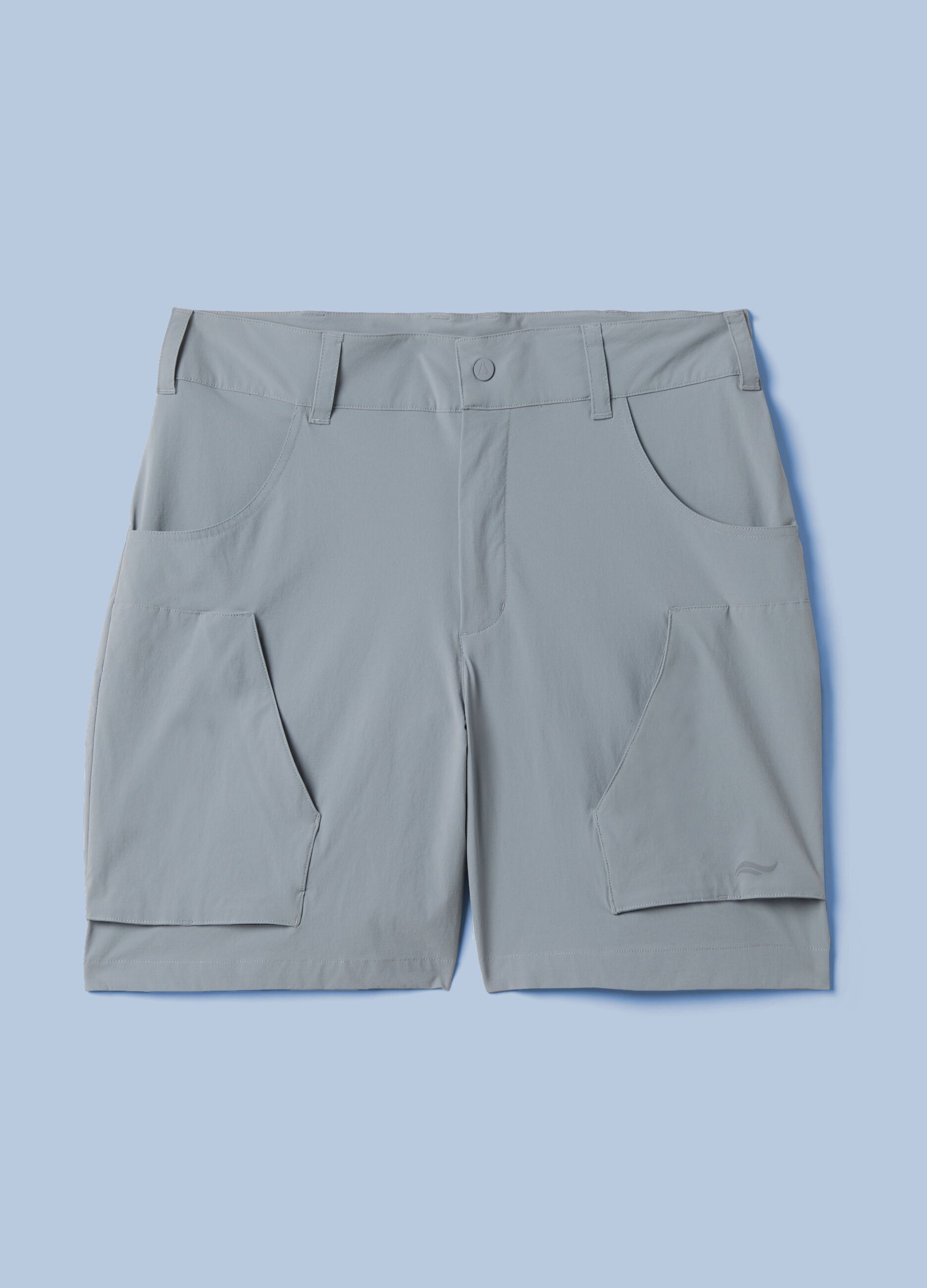 Graue Cargo-Shorts ALTAVIA SAILING aus Stretchgewebe