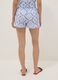 White organic cotton shorts with light-blue embroidery_2