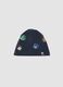 Gorro azul em algod&atilde;o el&aacute;stico com estampado Teen Titans Go para menino_0