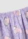 Girls' purple pure cotton short pyjamas regular fit with Molang_3