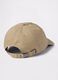 Baseball cap in beige cotton_1