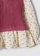 Pink crew-neck jumper in a viscose-cotton blend_2