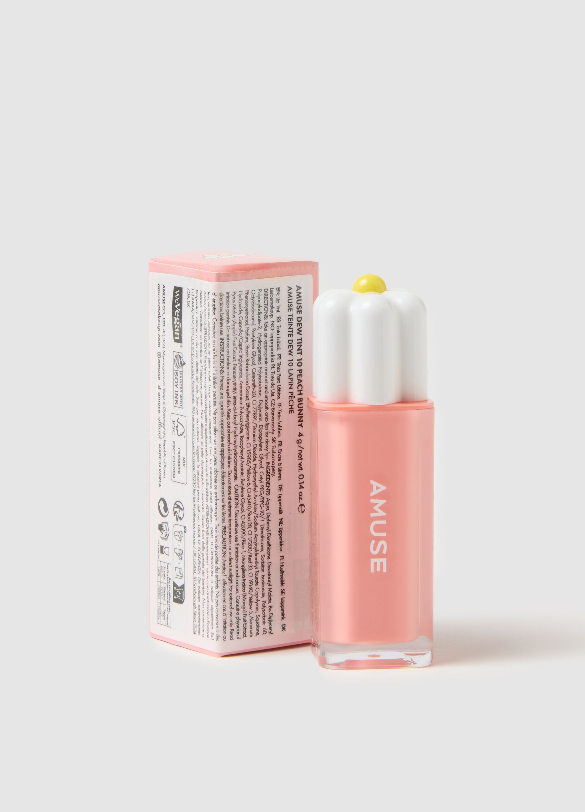 Tinta de labios a base de agua, ofrece gran luminosidad con un acabado ligero de larga duraci&oacute;n