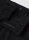 Schwarze Slim-Fit-Chinohose aus elastischer Viskose_1