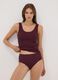 Slip viola a vita alta in cotone organico elasticizzato_0