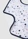 3-pack of multicolour organic cotton blend bibs for baby girls_1