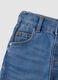 Jeans denim blu chiaro in cotone elasticizzato regular fit per bimbo_3