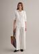 Multicoloured striped beach bag in pure paper fabric_3