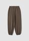 Pantaloni sportivi verdi in tessuto soft-touch ALTAVIA STUDIO_6
