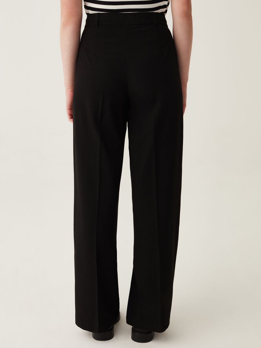 Wide-leg trousers with high waist_2