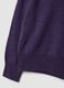 Violetter Pullover aus reiner Wolle mit langen &Auml;rmeln, Regular Fit_4
