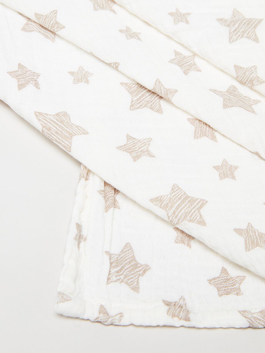 Pack of two muslin blankets with print_2