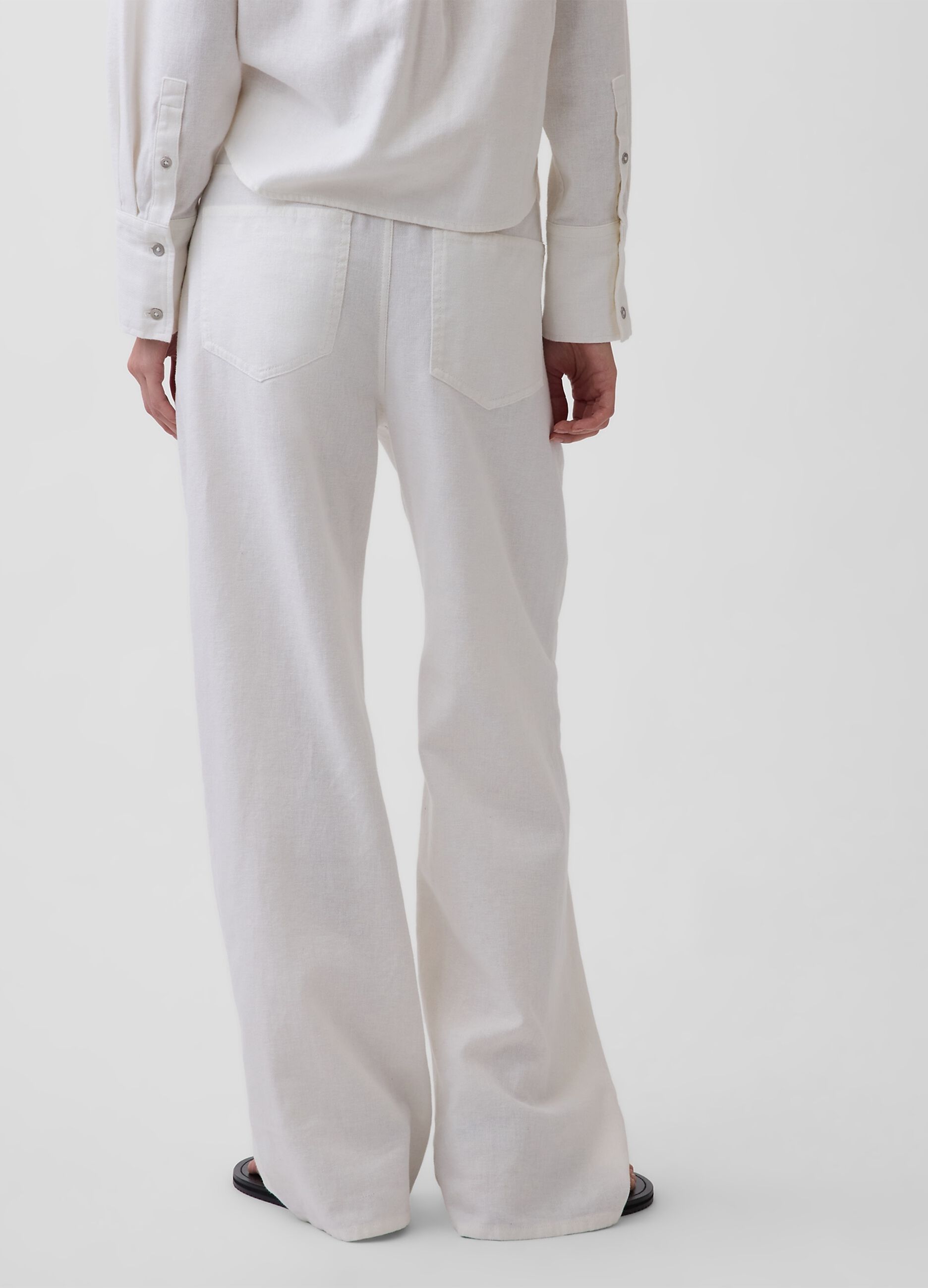 &Pi;&alpha;&nu;&tau;&epsilon;&lambda;ό&nu;&iota; wide leg &alpha;&pi;ό &mu;&epsilon;ί&gamma;&mu;&alpha; &lambda;&iota;&nu;&omicron;ύ &kappa;&alpha;&iota; &beta;&alpha;&mu;&beta;&alpha;&kappa;&iota;&omicron;ύ