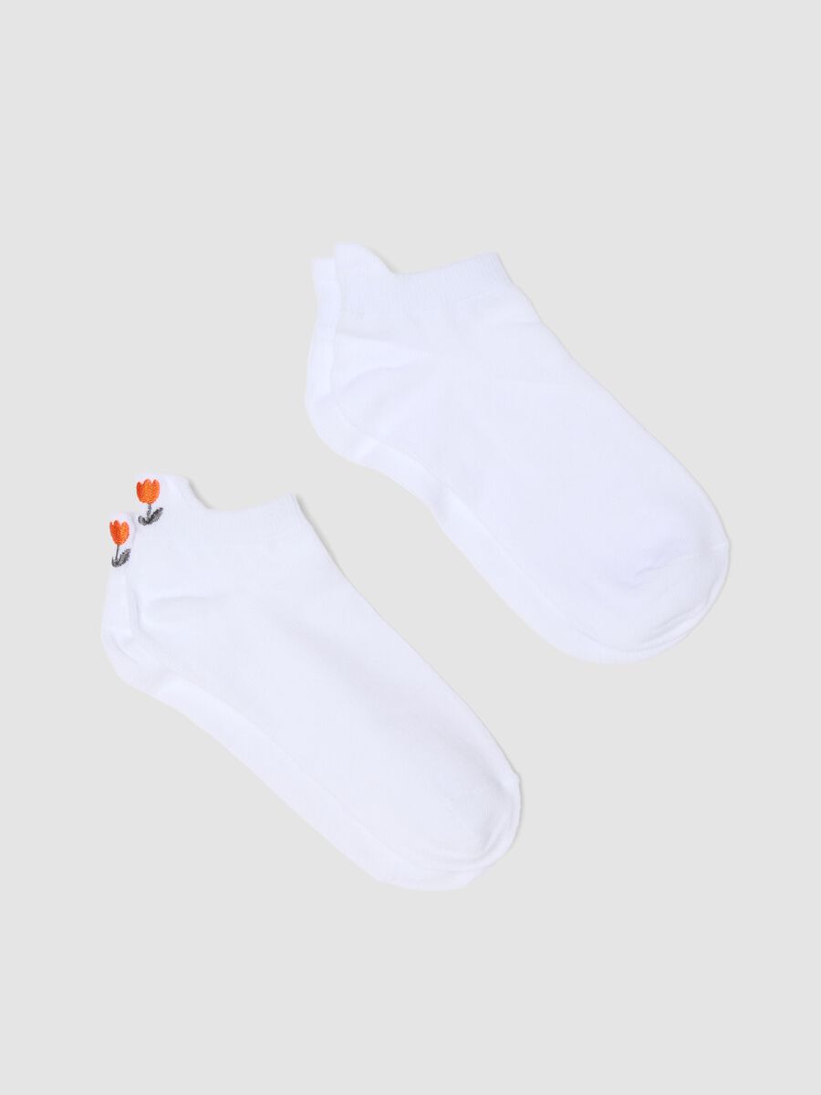 2-pack of white organic cotton socks_0