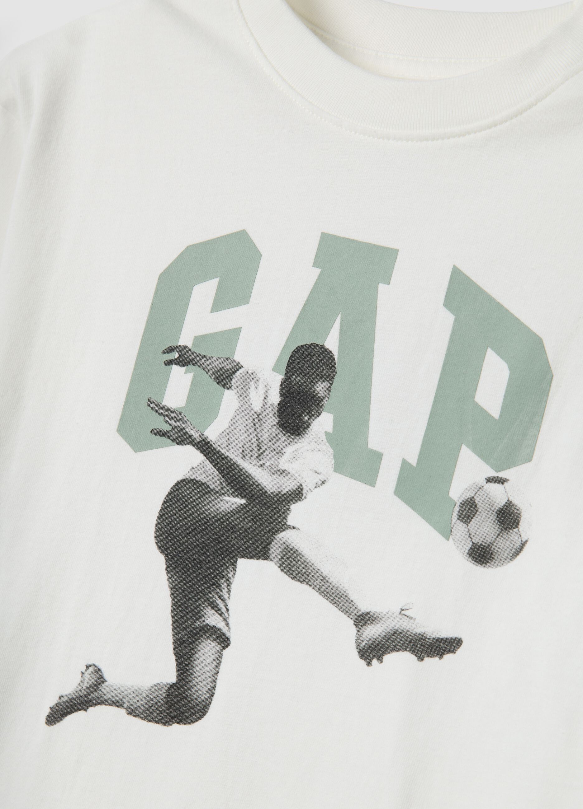 GAP logo pure cotton T-shirt