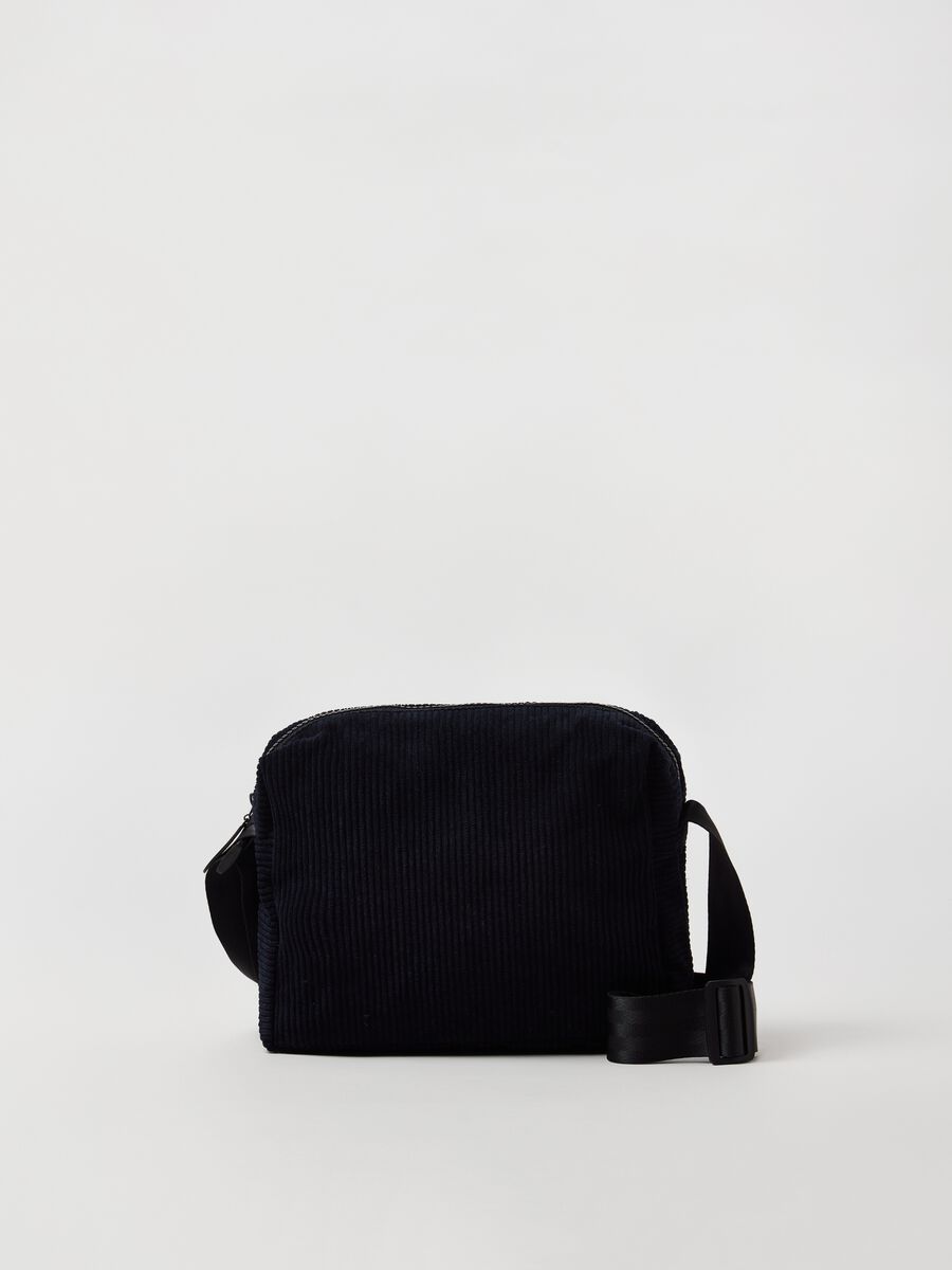 Shoulder bag in velvet_0
