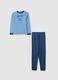 Boys' pure cotton multicolour pyjama with print_0