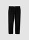 Black slim-fit jeans in cotton and viscose blend_5
