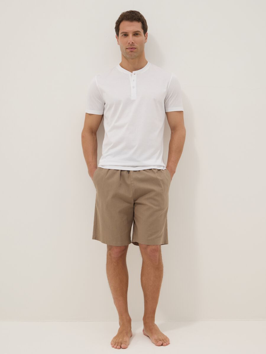 White pure cotton regular-fit T-shirt_2