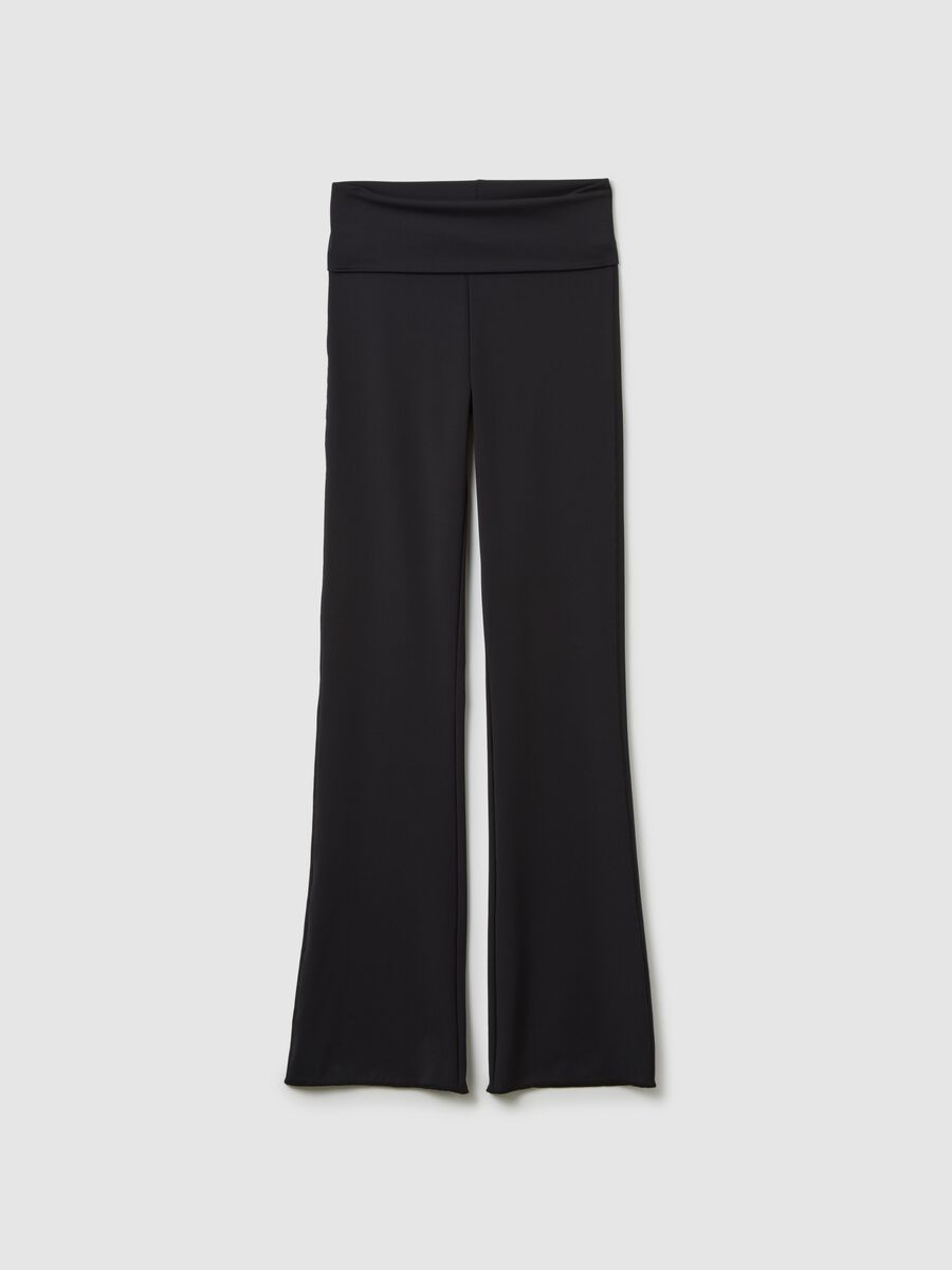 Technical Yoga Flare Pants Black_6