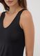 Black stretch vest top, regular fit_2