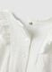 White baby body with ruffles in organic cotton blend_3