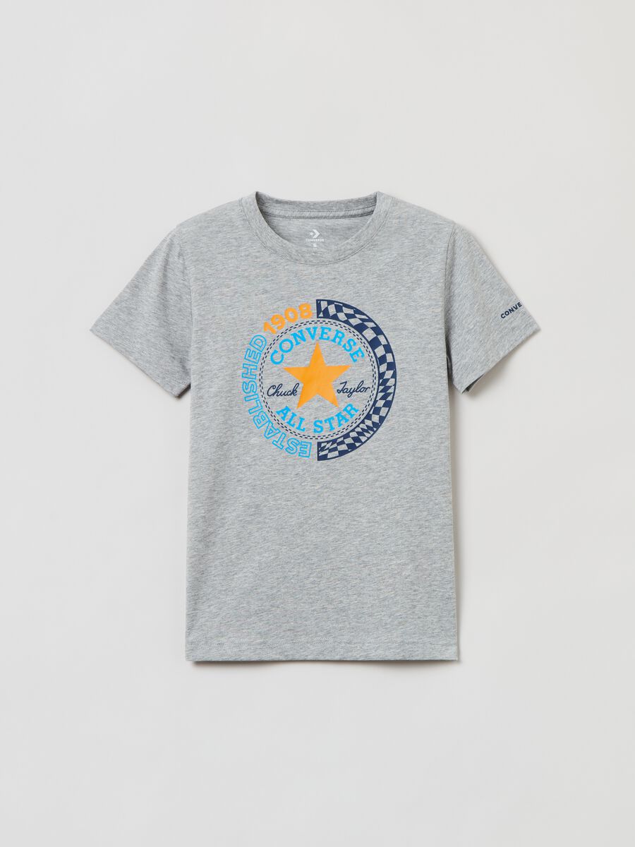 T-shirt with chuck logo print_0