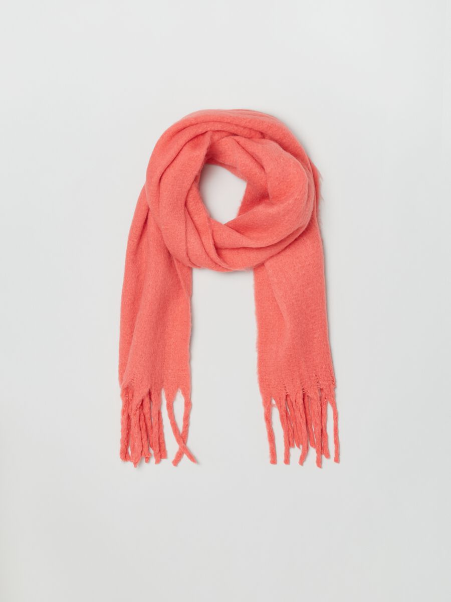 Fringed scarf_0
