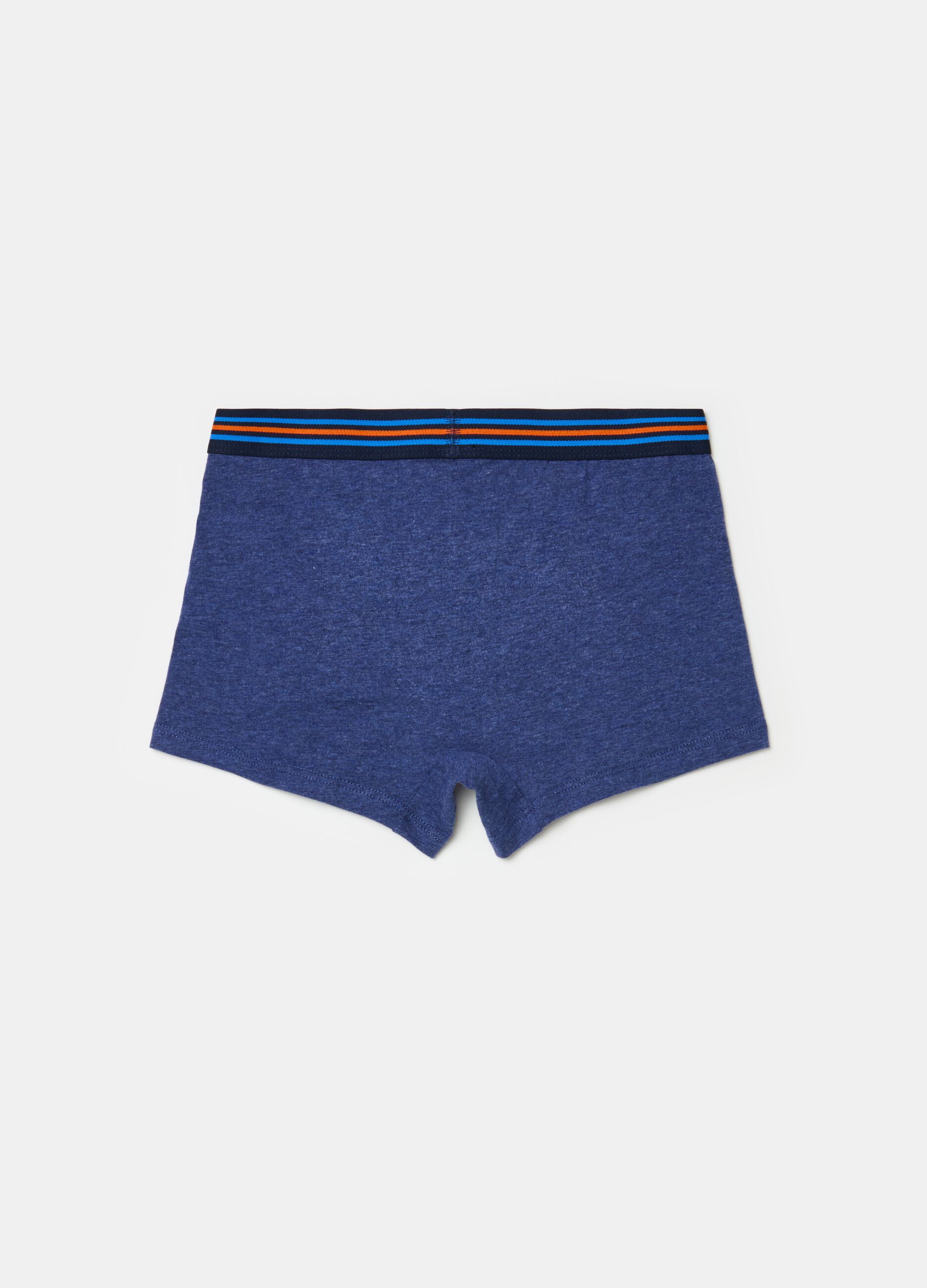 Stretch organic cotton boxer shorts