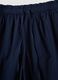Blue pure cotton regular-fit shorts_1