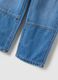 Boys' blue denim cotton blend relaxed fit jeans_3