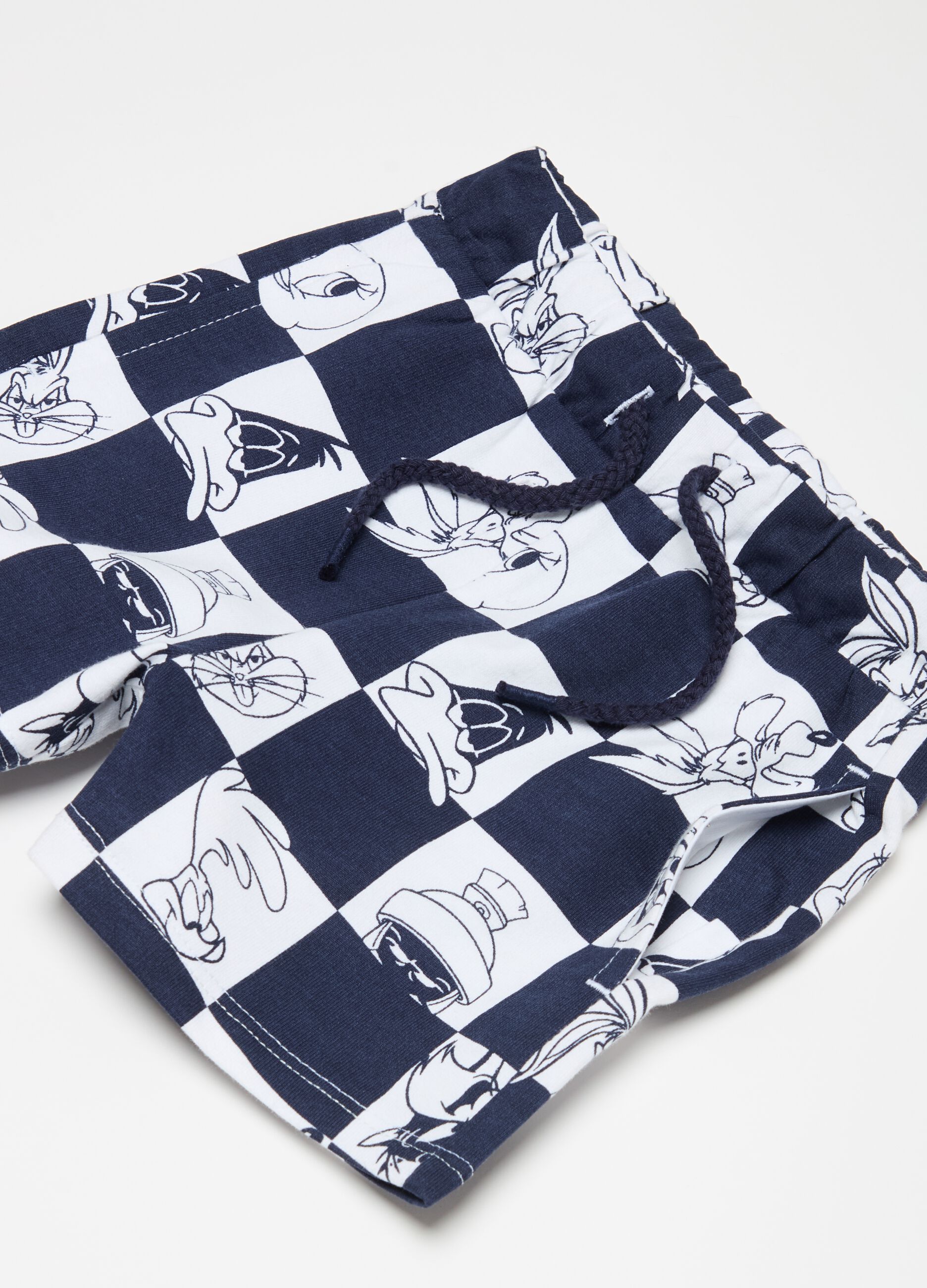 Jogging set with Bugs Bunny surfer print
