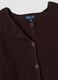 Multicolour pure cotton crew-neck cardigan, regular fit_5
